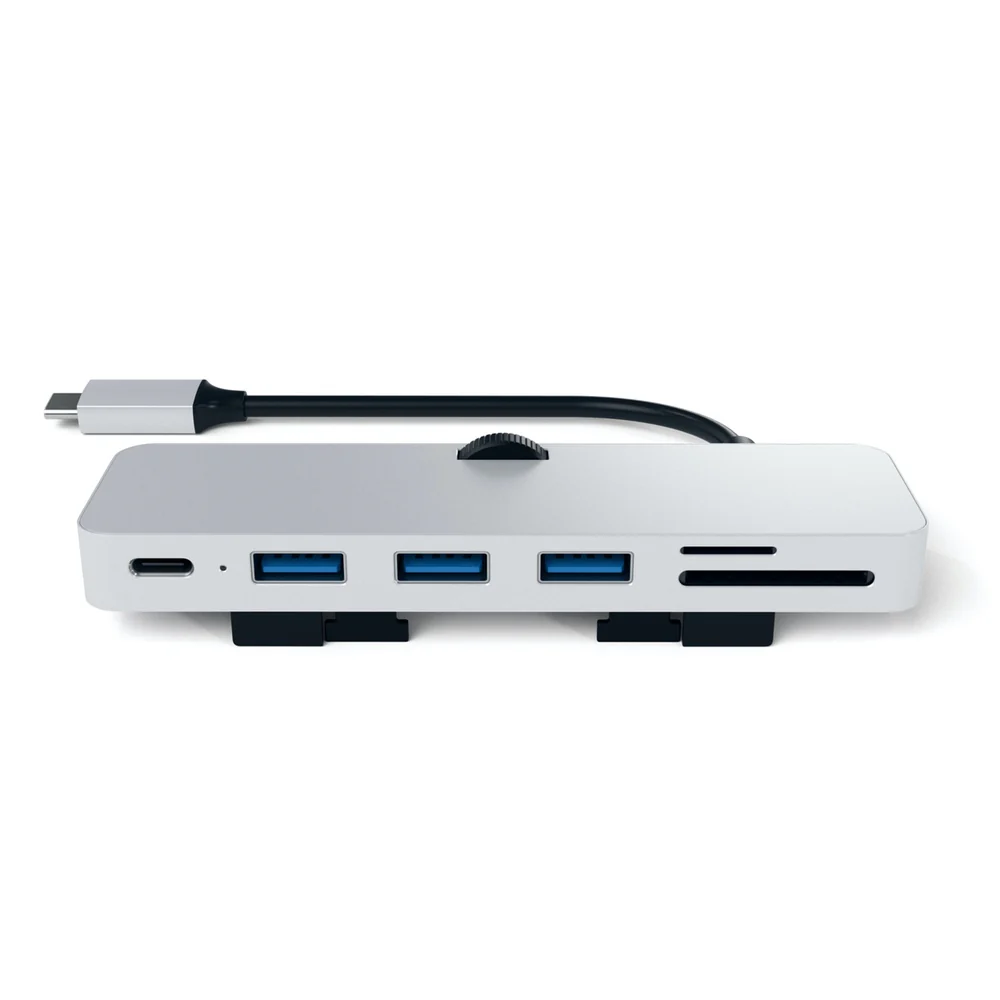 Satechi USB-C Clamp Hub Pro for iMac and iMac Pro - Silver - Image 11