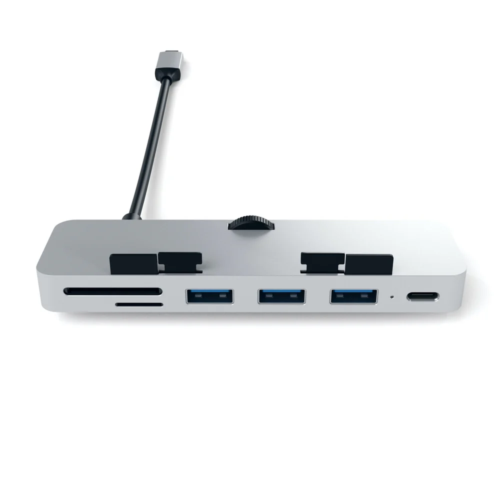 Satechi USB-C Clamp Hub Pro for iMac and iMac Pro - Silver - Image 2