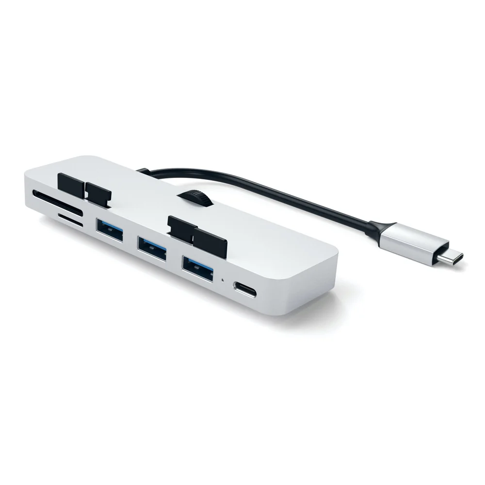 Satechi USB-C Clamp Hub Pro for iMac and iMac Pro - Silver - Image 3
