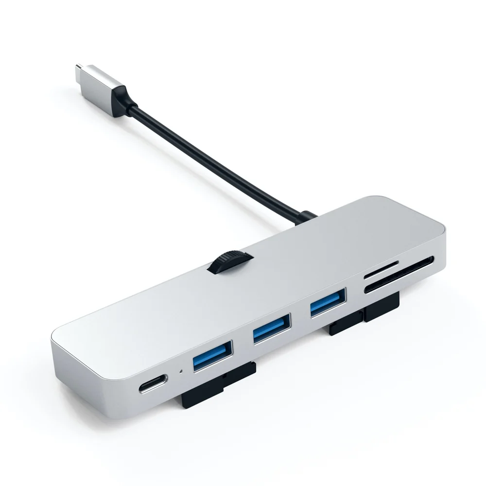 Satechi USB-C Clamp Hub Pro for iMac and iMac Pro - Silver - Image 7