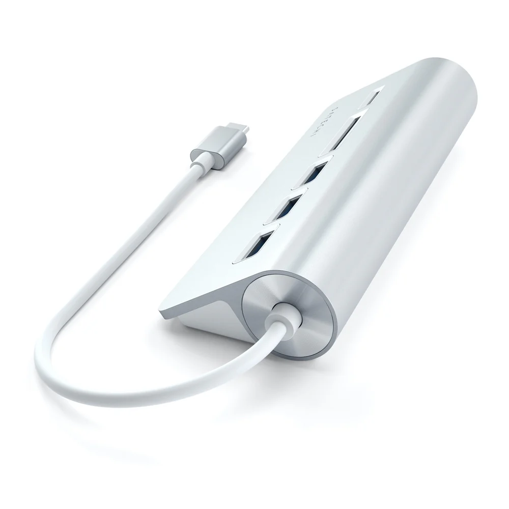 Satechi USB-C Combo Hub for Desktop (Silver) - Image 2