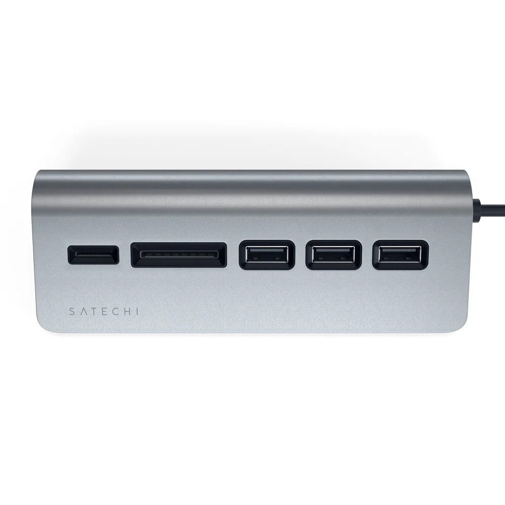 Satechi USB-C Combo Hub for Desktop (Space Grey) - Image 7