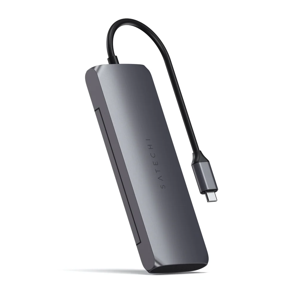 Satechi USB-C Hybrid Multiport Adapter with SSD Enclosure (Space Grey) - Image 5