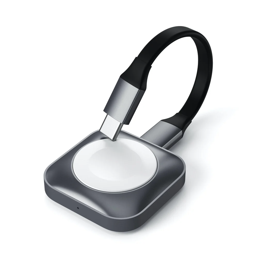 Satechi USB-C Magnetic Charging Dock for Apple Watch - Space Grey - Image 2