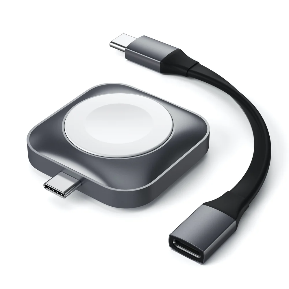 Satechi USB-C Magnetic Charging Dock for Apple Watch - Space Grey - Image 3