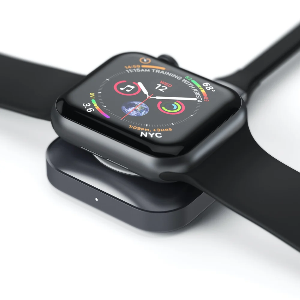 Satechi USB-C Magnetic Charging Dock for Apple Watch - Space Grey - Image 5