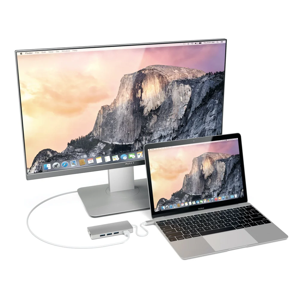 Satechi USB-C Multi-Port Adapter 4K HDMI w/ Ethernet V2 (Silver) - Image 9