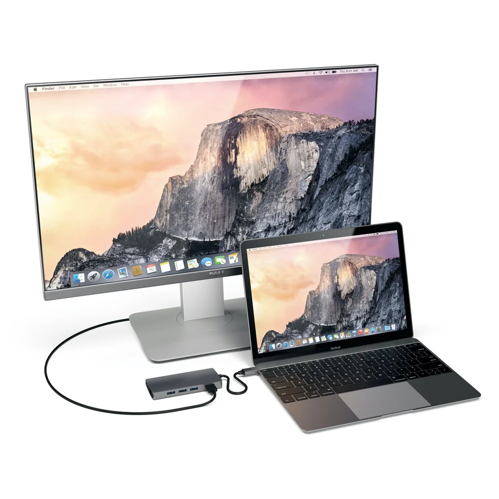 Satechi USB-C Multi-Port Adapter 4K HDMI w/ Ethernet V2 (Space Grey) - Image 9