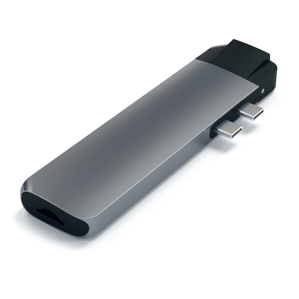 Satechi USB-C Pro Hub with Ethernet & 4K HDMI - Space Grey - Image 10