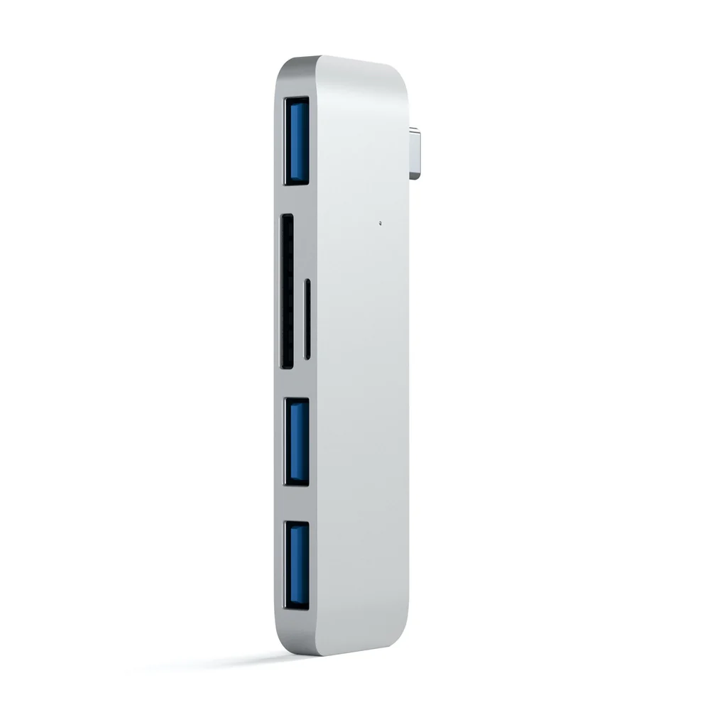 Satechi USB-C/USB 3.0 3-in-1 Combo Hub - Silver - Image 2