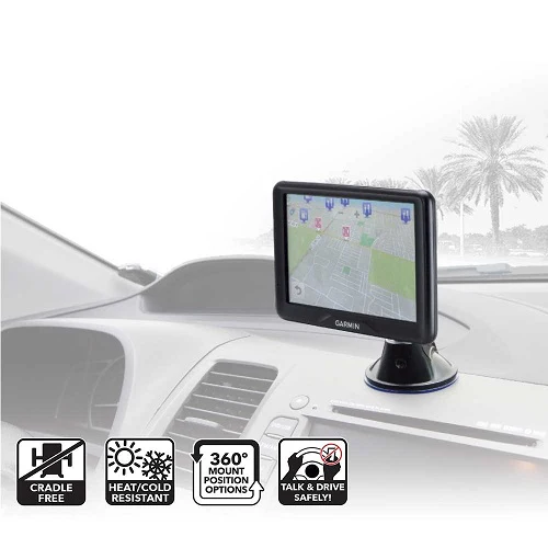 Scosche Magic Mount Magnetic Dash and Window Mount for Smartphones and GPS - Black - Image 6