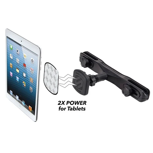 Scosche Magic Mount Magnetic Rear Seat Headrest Mount for iPads / Tablets - Black - Image 3