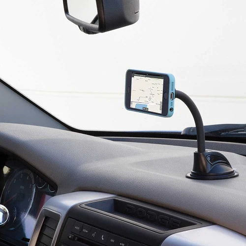 Scosche Magic Mount Magnetic Window Dash Mount for Mobile Devices - Black (Long) - Image 6