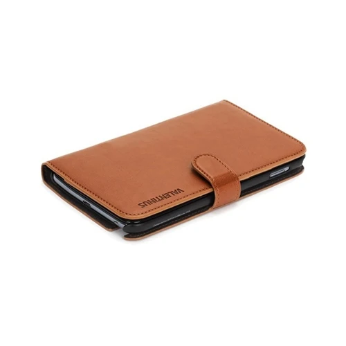SGP Leather Wallet Case Valentinus Samsung Galaxy Note Brown - Image 4