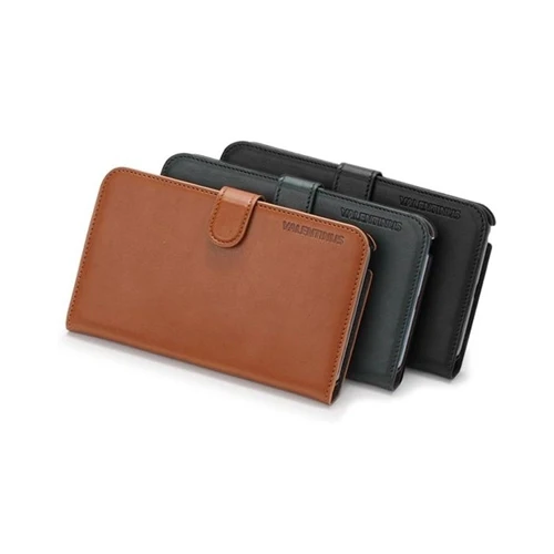 SGP Leather Wallet Case Valentinus Samsung Galaxy Note Brown - Image 5