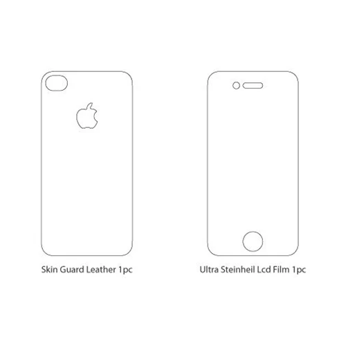 SGP Skin Guard Leather Collection iPhone 4 / 4S Brown - Image 5