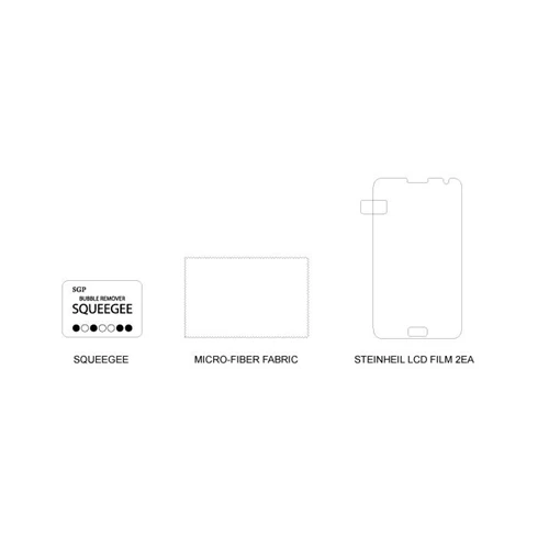 SGP Steinheil Screen Protector Ultra Fine Film Galaxy Note Anti-Fingerprint - Image 3