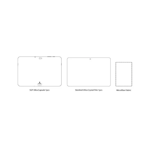 SGP Ultra Capsule Wi-Fi / 3G Samsung Galaxy Tab 10.1 White - Image 3