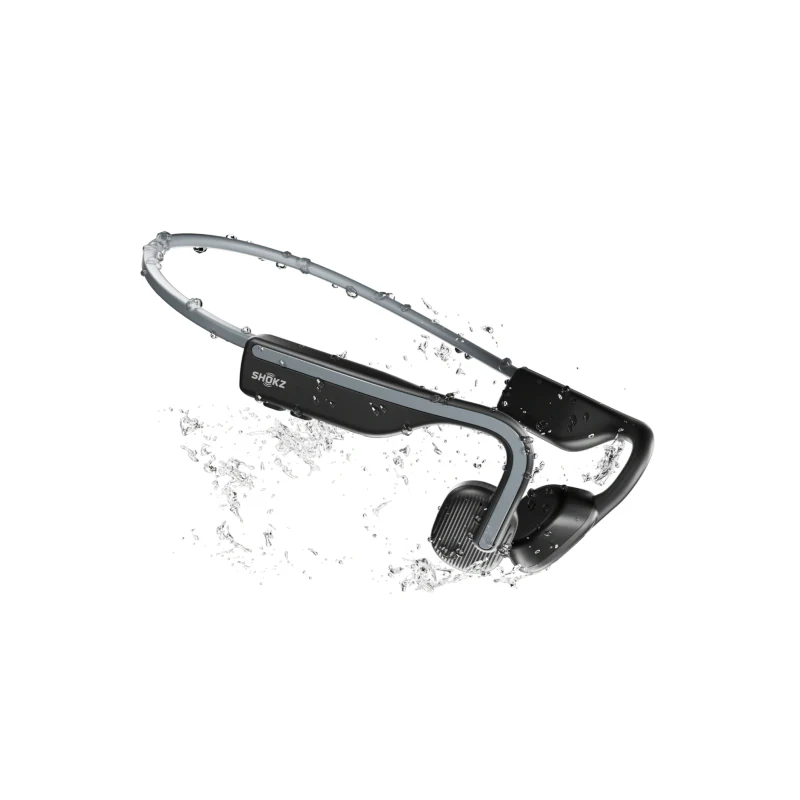 SHOKZ OpenMove Bone Conduction Sports Bluetooth Headphones - Grey - Image 5