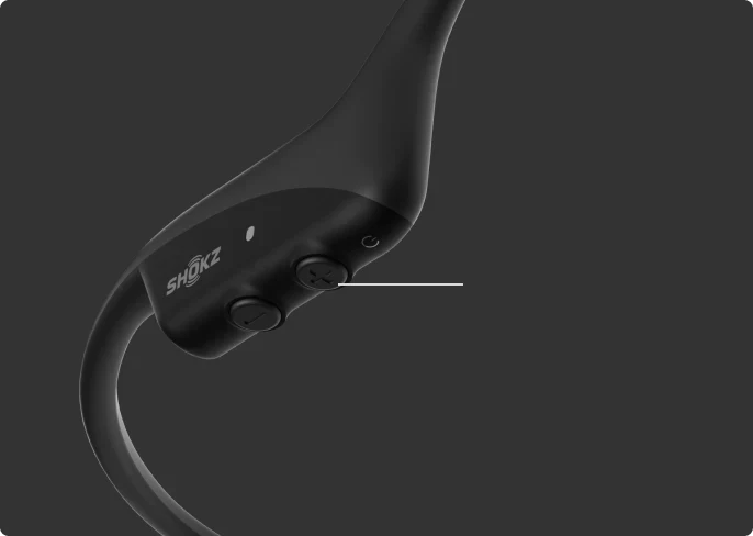 SHOKZ OpenComm 2 UC Stereo Bone Conduction Bluetooth Headset & USB A - Black - Image 11