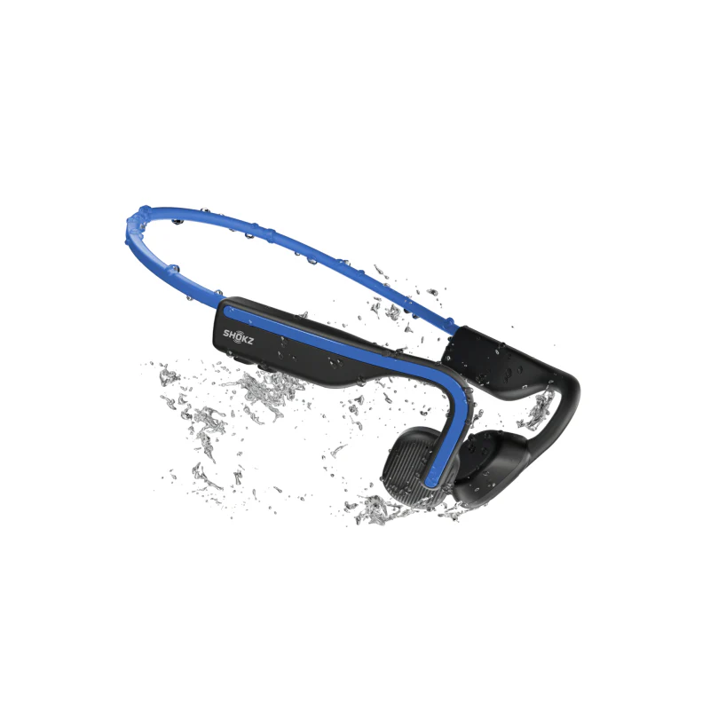 SHOKZ OpenMove Bone Conduction Sports Bluetooth Headphones - Blue - Image 5