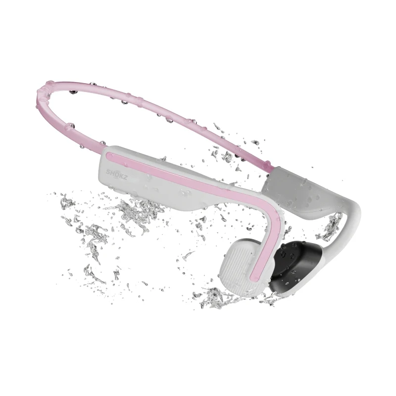 SHOKZ OpenMove Bone Conduction Sports Bluetooth Headphones - Pink - Image 6
