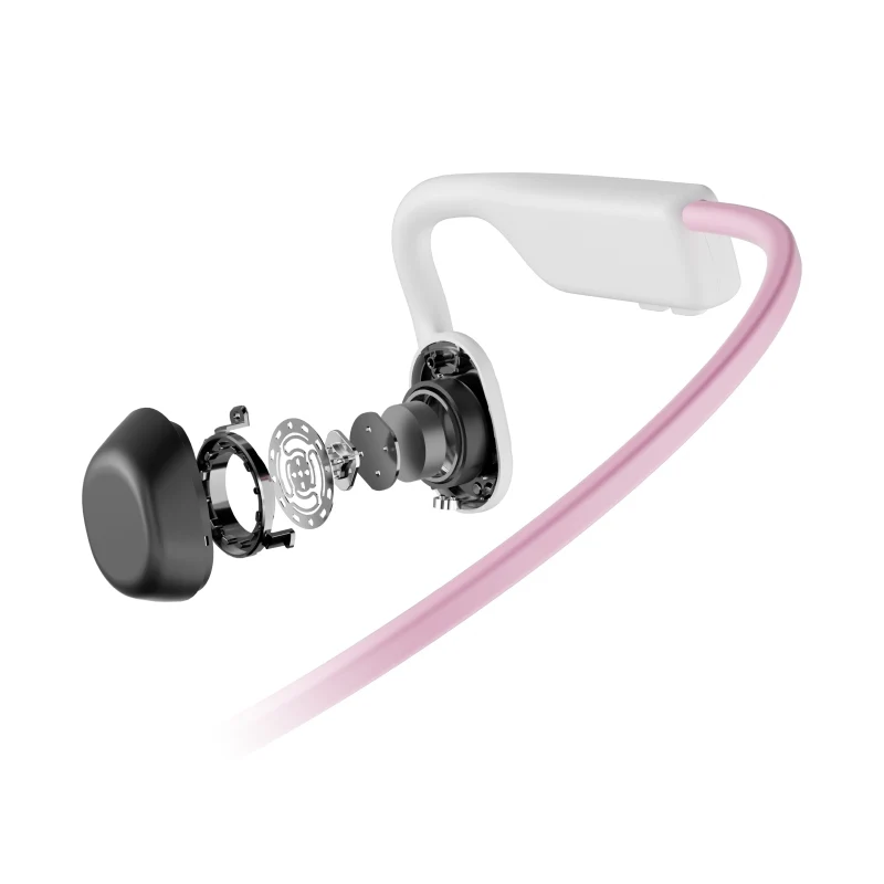 SHOKZ OpenMove Bone Conduction Sports Bluetooth Headphones - Pink - Image 7