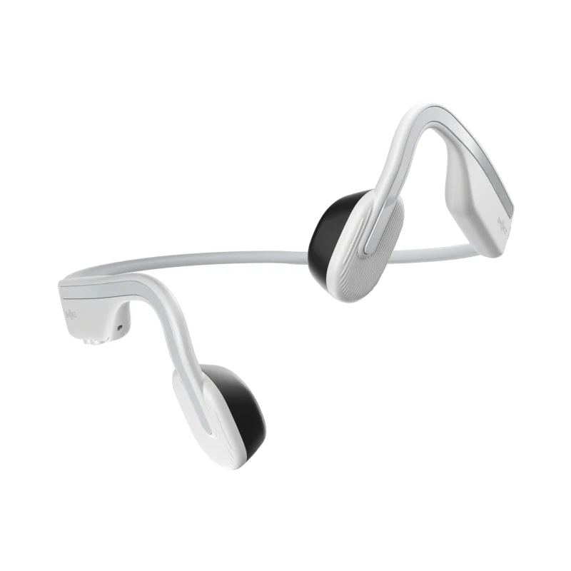 SHOKZ OpenMove Bone Conduction Sports Bluetooth Headphones - White - Image 3