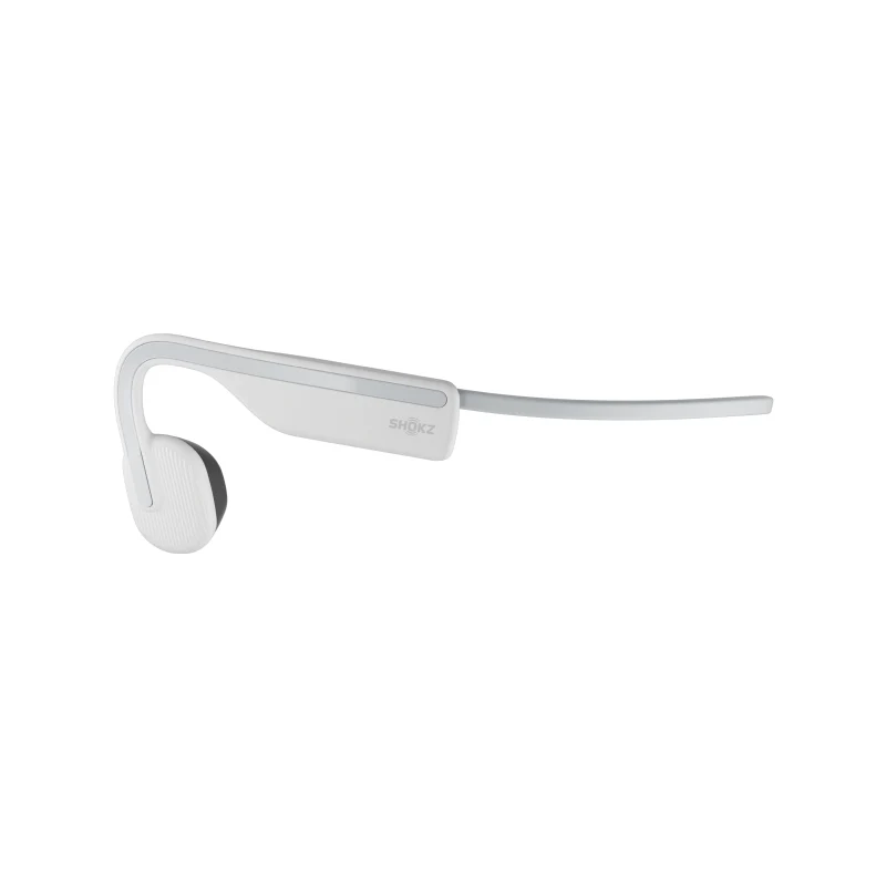 SHOKZ OpenMove Bone Conduction Sports Bluetooth Headphones - White - Image 4