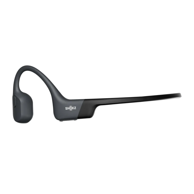 SHOKZ OpenRun Bone Conduction Sports Bluetooth Headphones - Black - Image 3