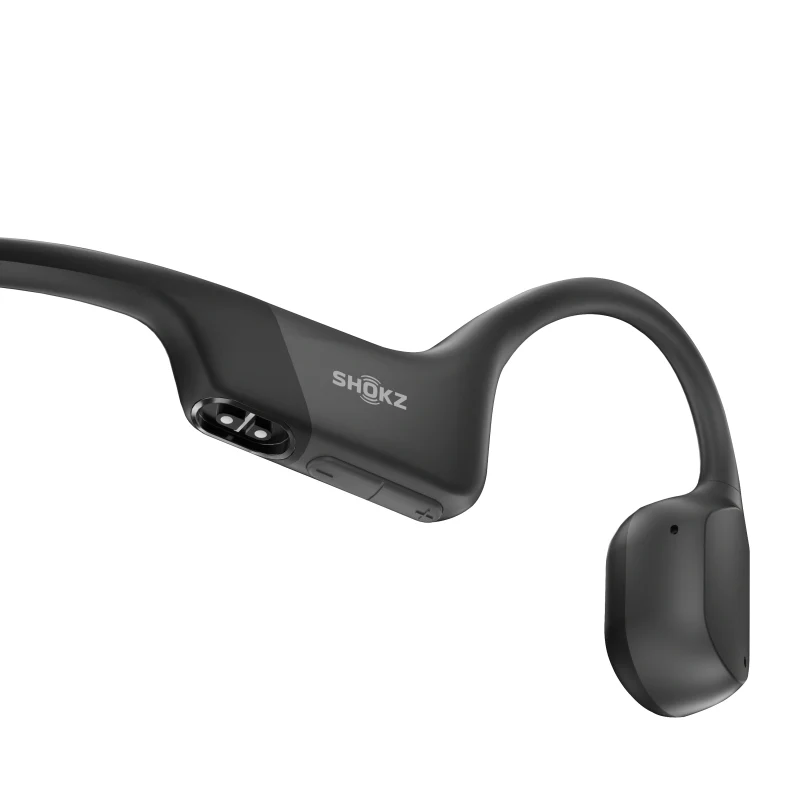SHOKZ OpenRun Bone Conduction Sports Bluetooth Headphones - Black - Image 5