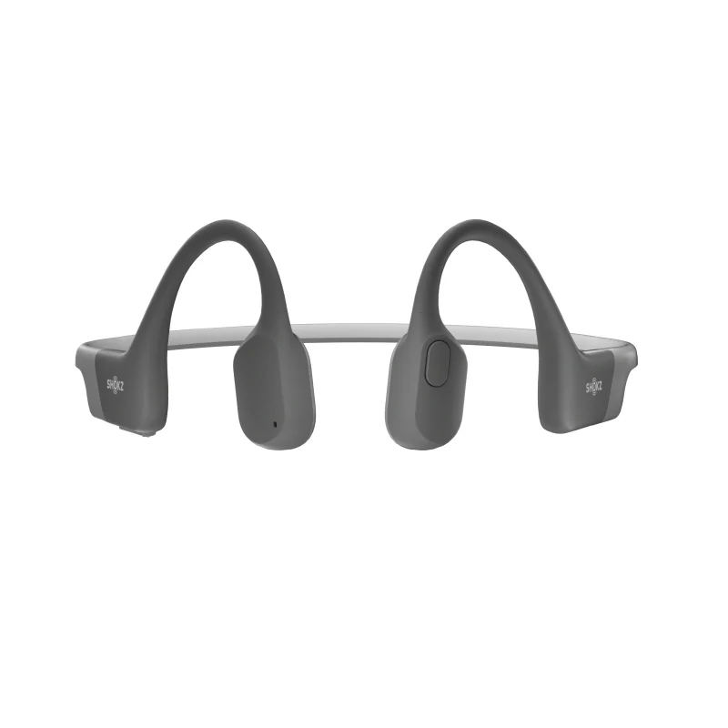 SHOKZ OpenRun Bone Conduction Sports Bluetooth Headphones - Grey - Image 2