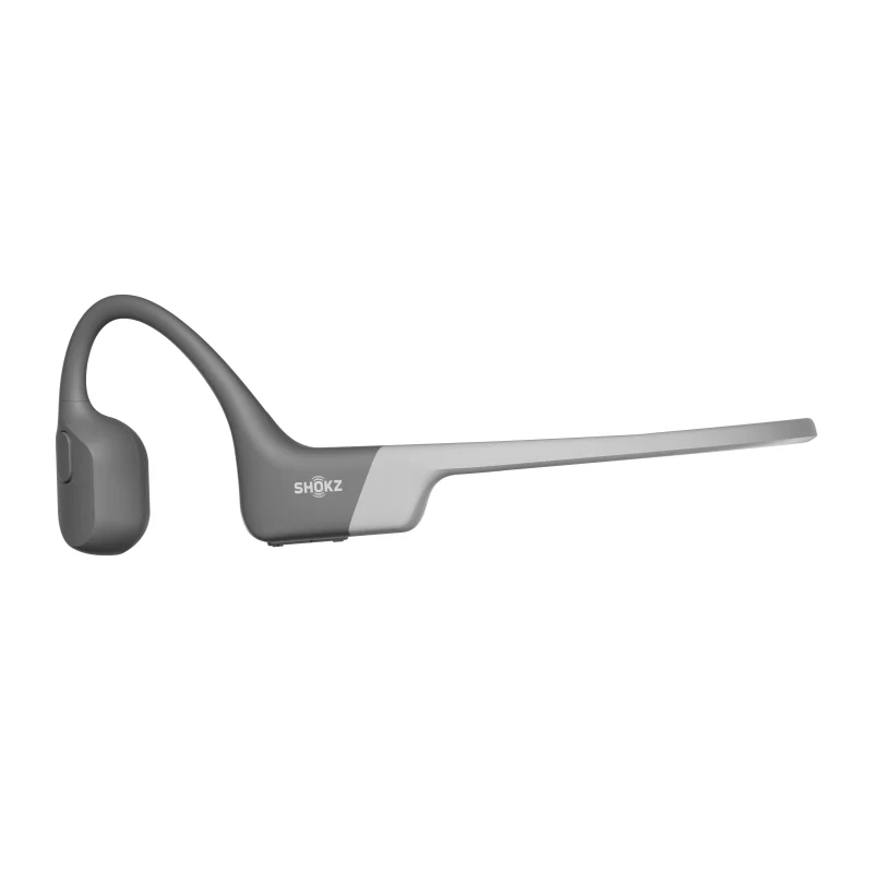 SHOKZ OpenRun Bone Conduction Sports Bluetooth Headphones - Grey - Image 3