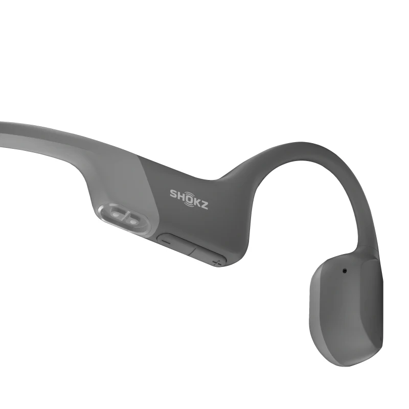 SHOKZ OpenRun Bone Conduction Sports Bluetooth Headphones - Grey - Image 5