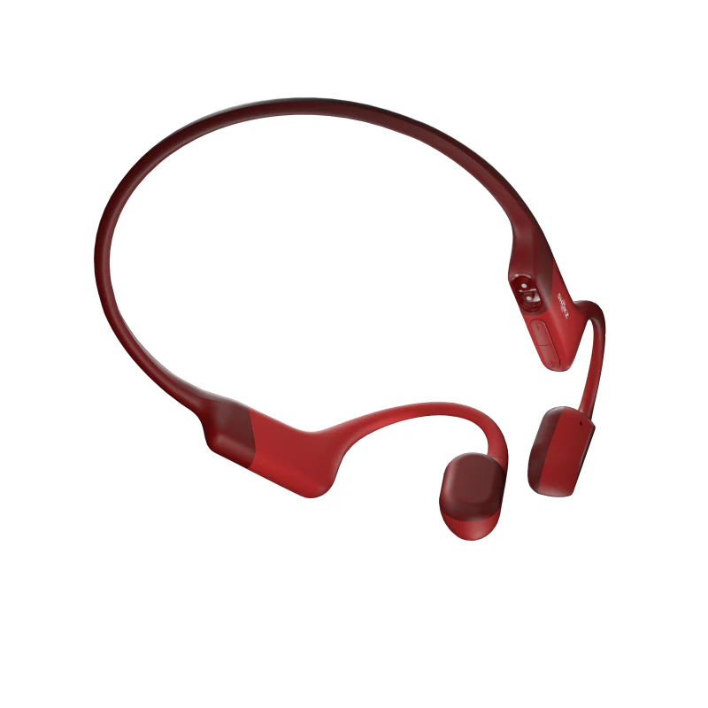 SHOKZ OpenRun Bone Conduction Sports Bluetooth Headphones - Red - Image 4