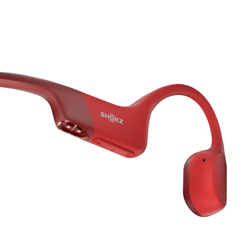 SHOKZ OpenRun Bone Conduction Sports Bluetooth Headphones - Red - Image 5