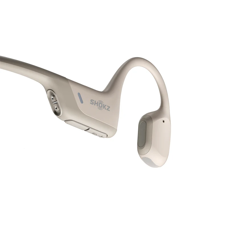 SHOKZ OpenRun Pro Bone Conduction Sports Bluetooth Headphones - Beige - Image 3