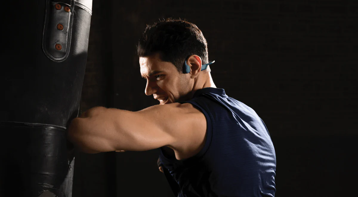 SHOKZ OpenRun Pro Bone Conduction Sports Bluetooth Headphones - Black - Image 10