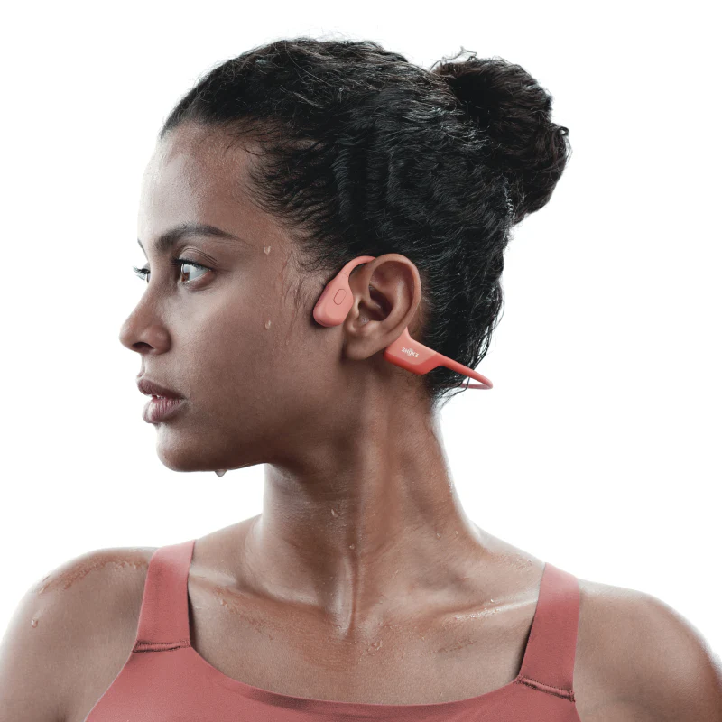 SHOKZ OpenRun Pro Bone Conduction Sports Bluetooth Headphones - Pink - Image 5