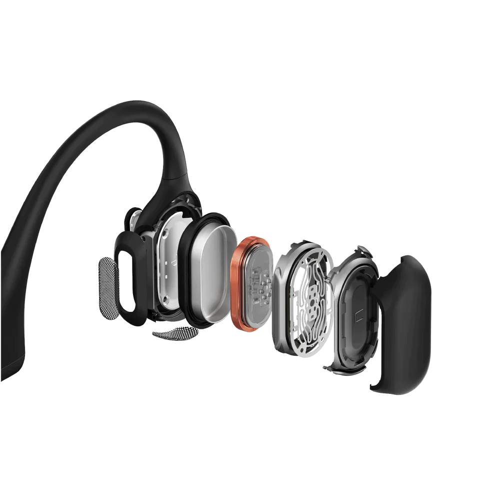 SHOKZ OpenRun Pro MINI Bone Conduction Sports Bluetooth Headphones - Black - Image 4