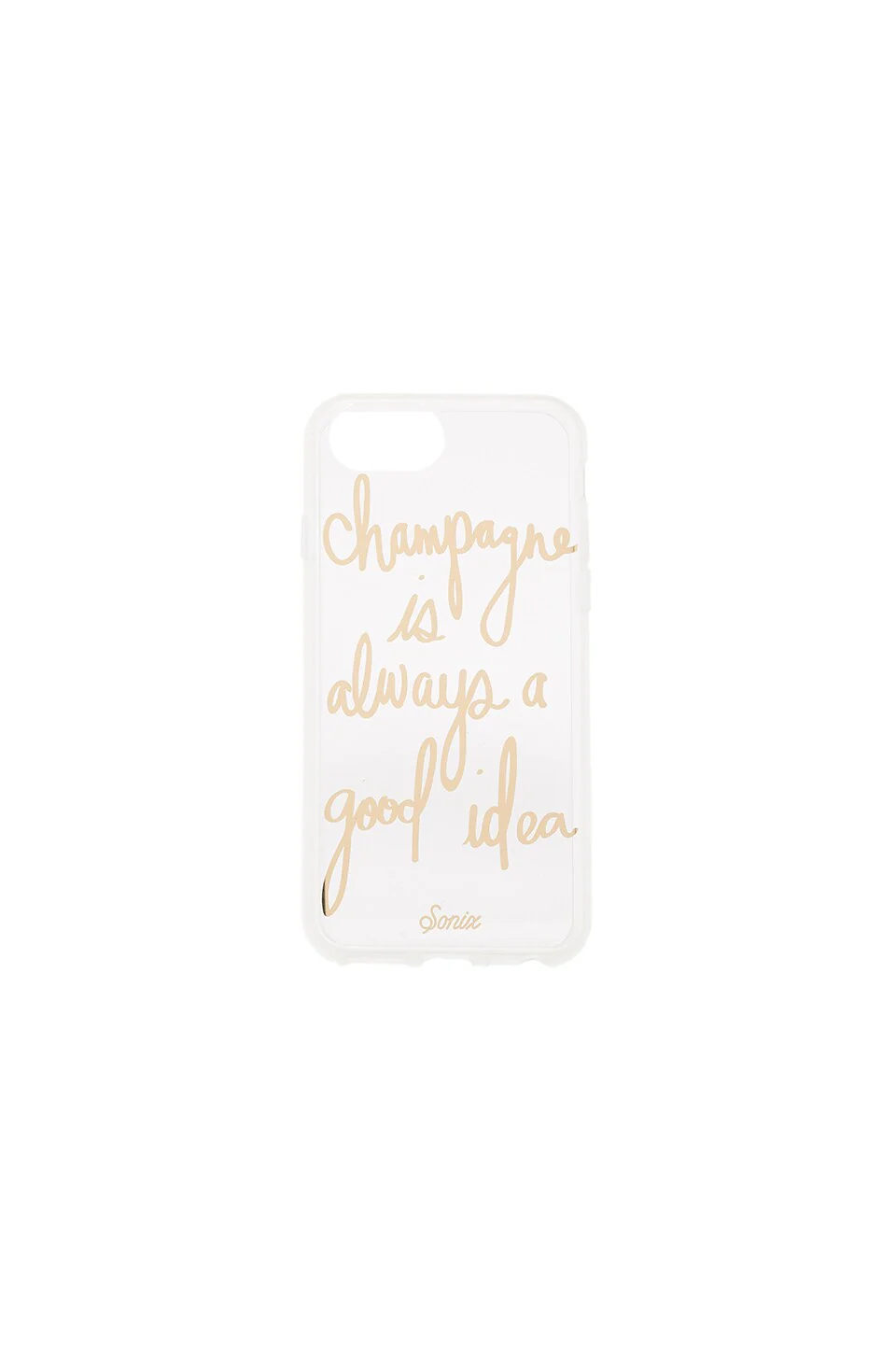 Sonix Clear Coat Case Champagne is Always a Good Idea for iPhone 8+ / 7+ / 6+ / 6s+ - Image 2