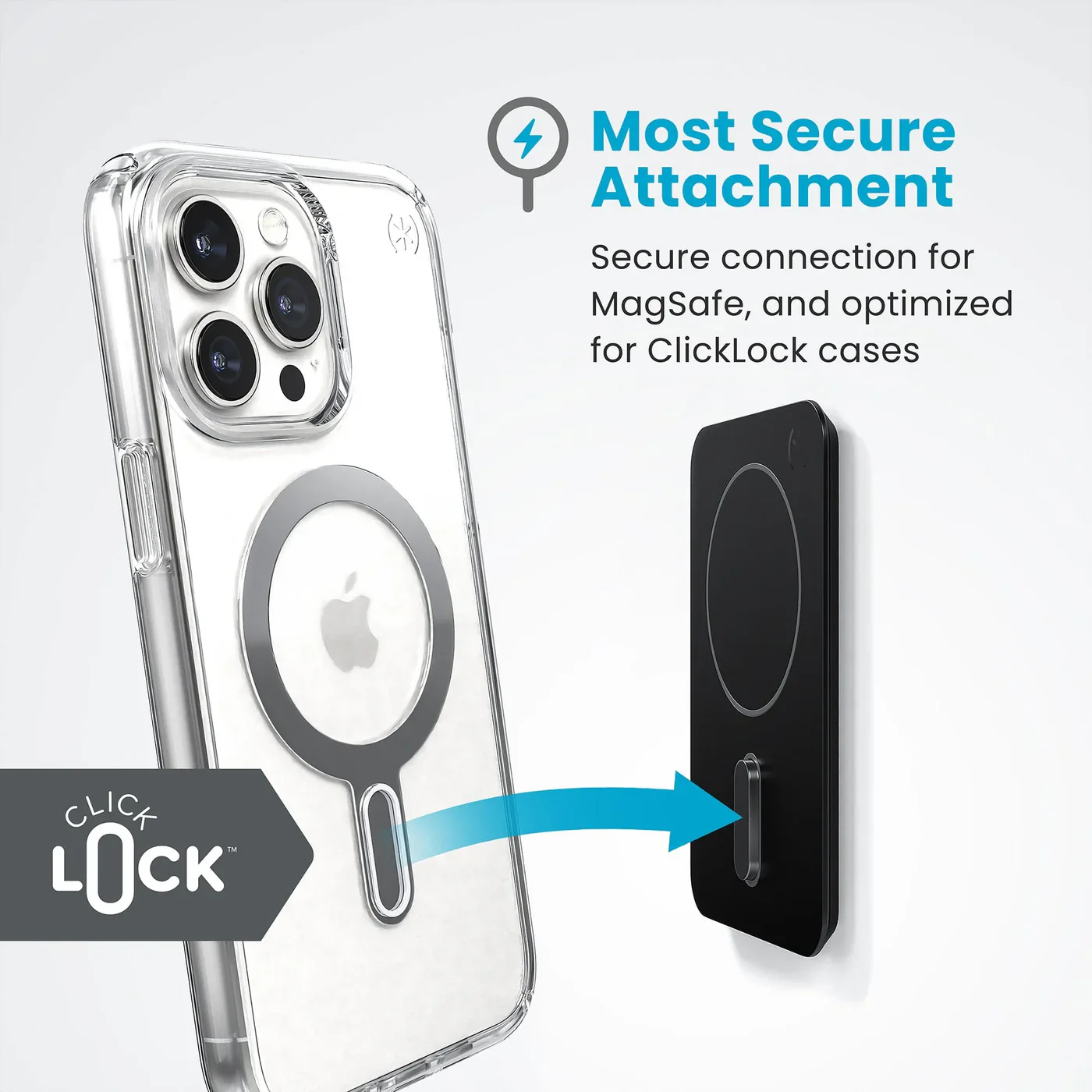 Speck Everywhere Mount for MagSafe with ClickLock - Black - Image 3