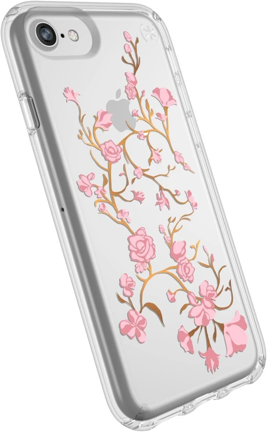 Speck IMPACTIUM Presidio Clear + Print for iPhone 8 / 7 / 6 / 6s / SE 2020 / SE 2022- FREE Screen Protector - Image 2