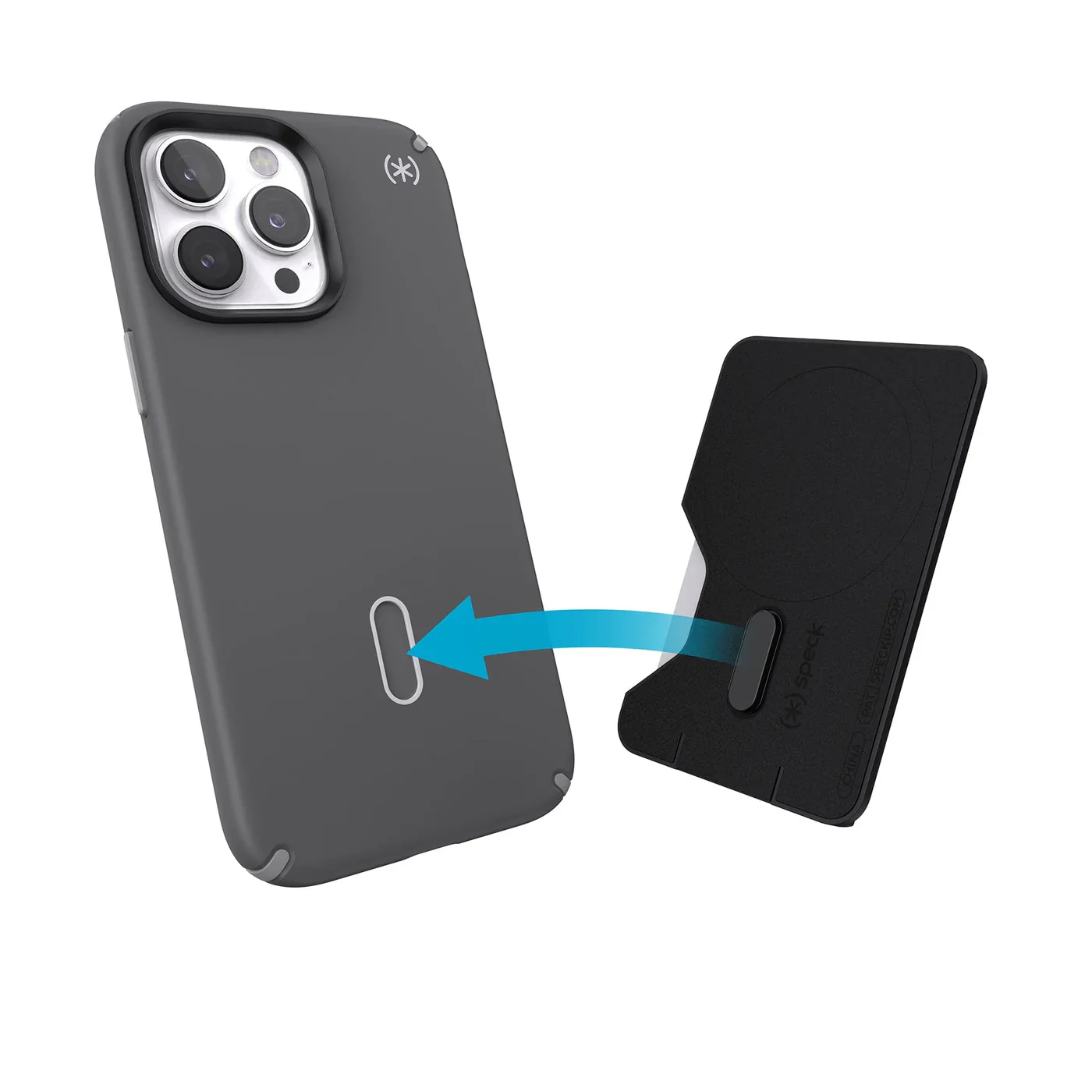 Speck Magnetic Wallet for MagSafe with ClickLock - Black - Image 2