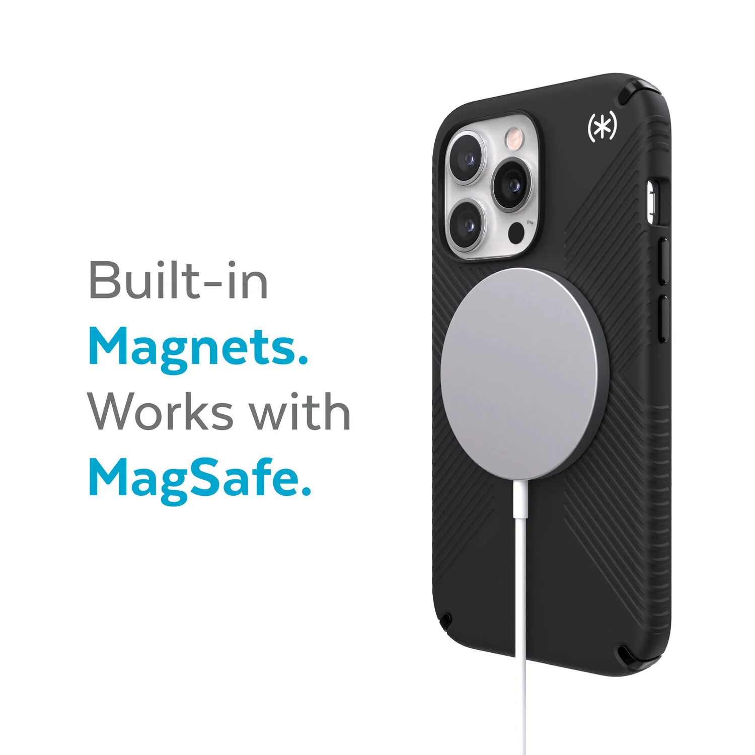 Speck Presidio 2 Grip & MagSafe Case iPhone 13 Pro Max 6.7 Black - Image 11