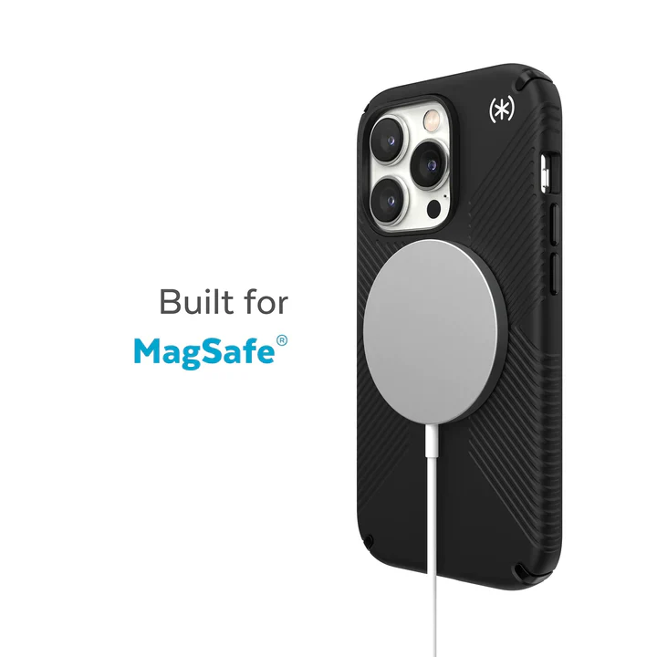 Speck Presidio 2 Grip & MagSafe Case iPhone 14 Pro Max 6.7 Black - Image 7