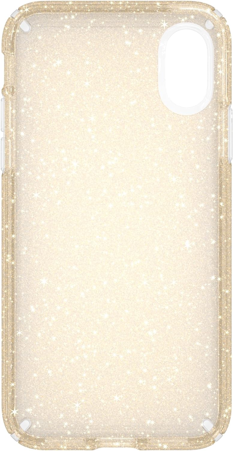 Speck Presidio Clear + Glitter Case For iPhone XS / X (BONUS Screen Protector!!) - Image 5