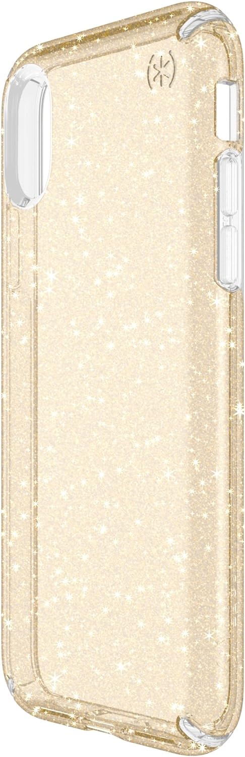 Speck Presidio Clear + Glitter Case For iPhone XS / X (BONUS Screen Protector!!) - Image 7