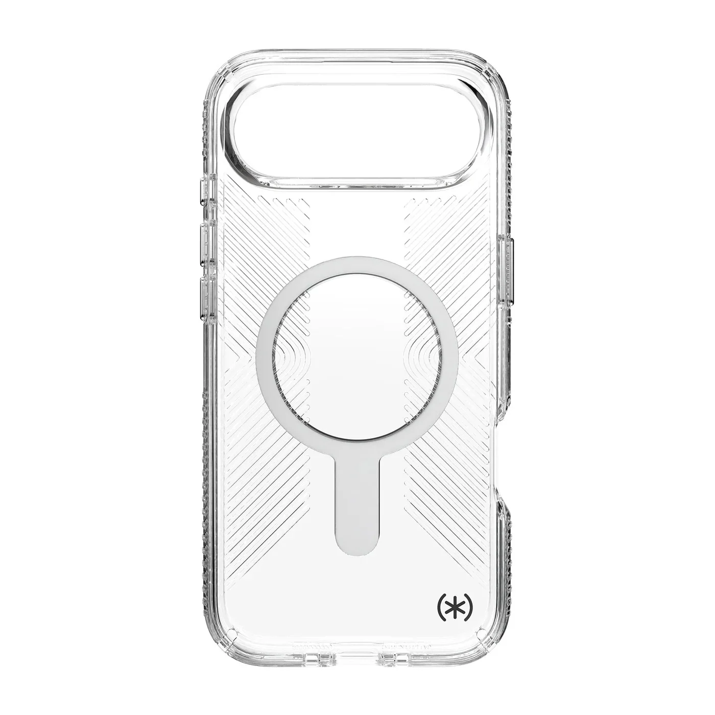 Speck Presidio Clear Grip with ClickLock - iPhone 17 Air - Clear / Silver - Image 6