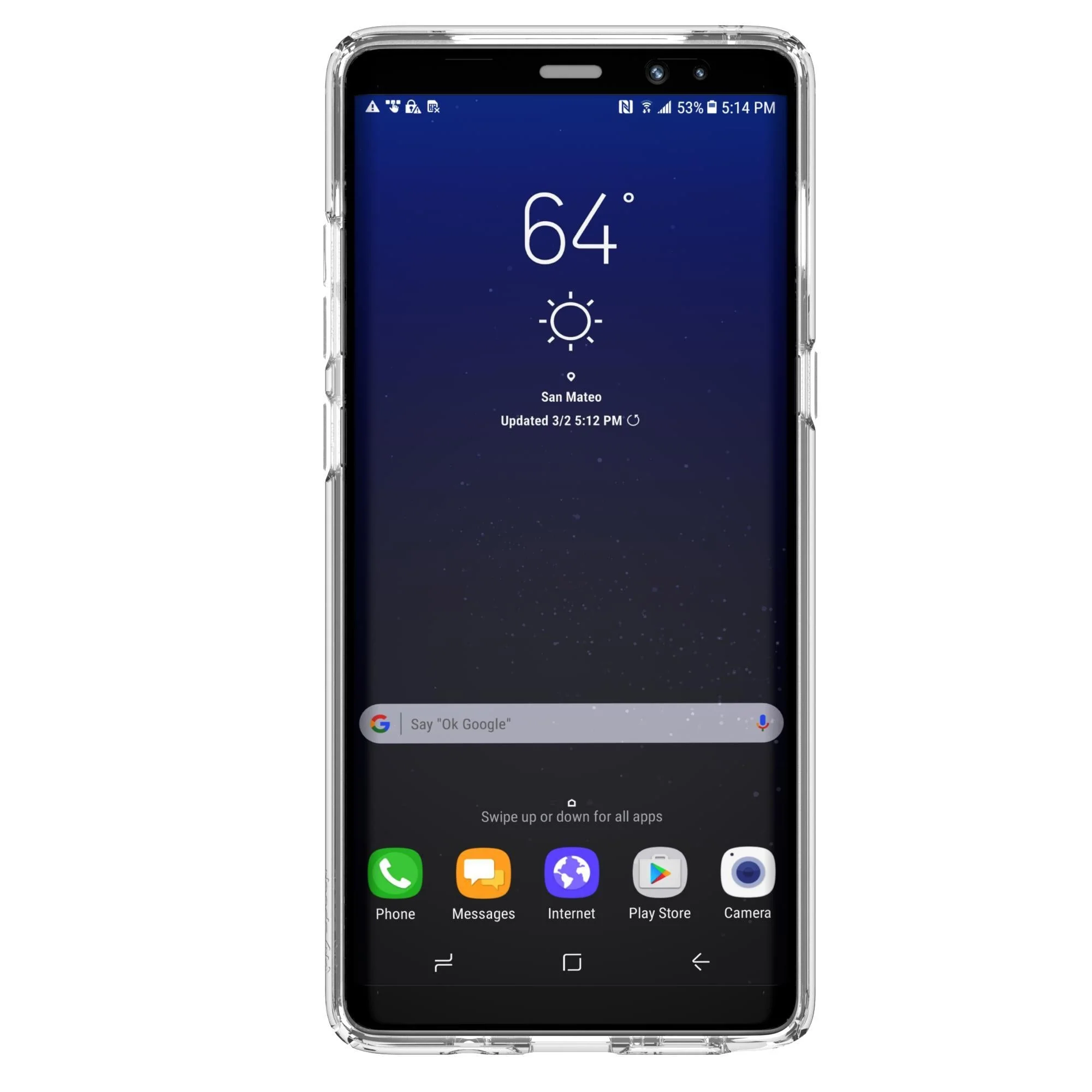 Speck Presidio Clear IMPACTIUM Protection Case For Galaxy Note 8 - Image 3
